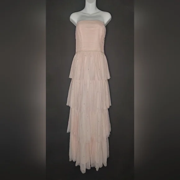 Theia Blush Dress - Picture 3 of 8